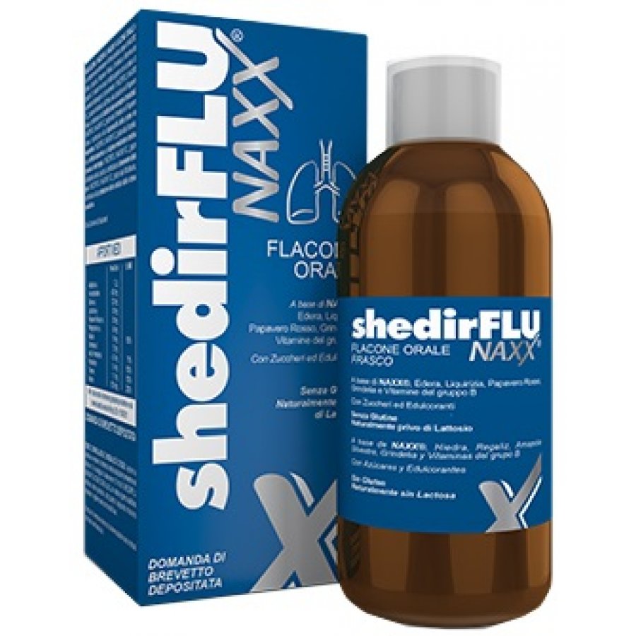 Shedir Pharma Linea Benessere vie Aeree Shedirflu Naxx Flacone 200 ml 
