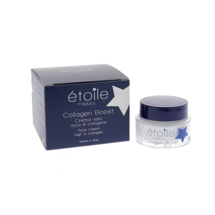 Rougj Etoile Crema Viso al Collagene 30ml - Trattamento Anti-Aging per la Pelle