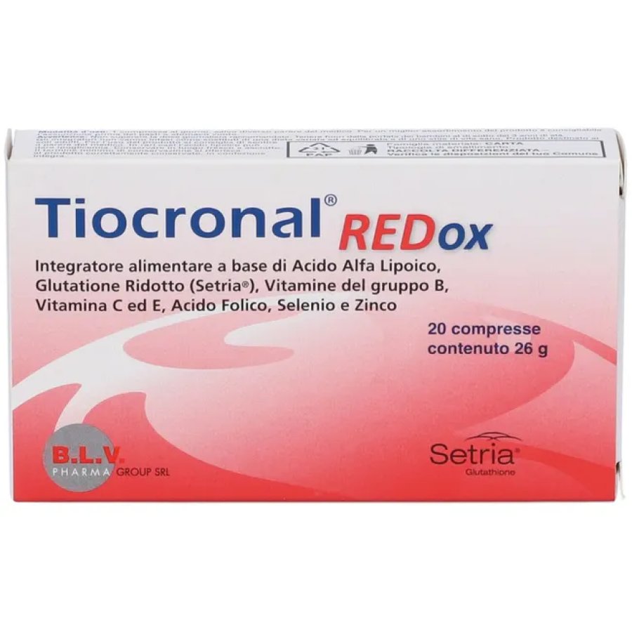 B.L.V. Pharmagroup Tiocronal REDox 20 Compresse