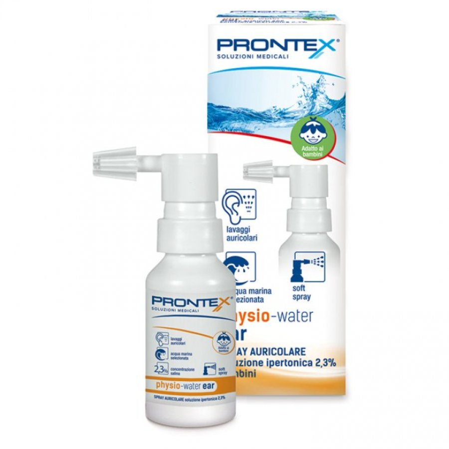 Prontex Physio-Water Ear Soluzione Ipertonica 2,3% Spray Adulti 50ml