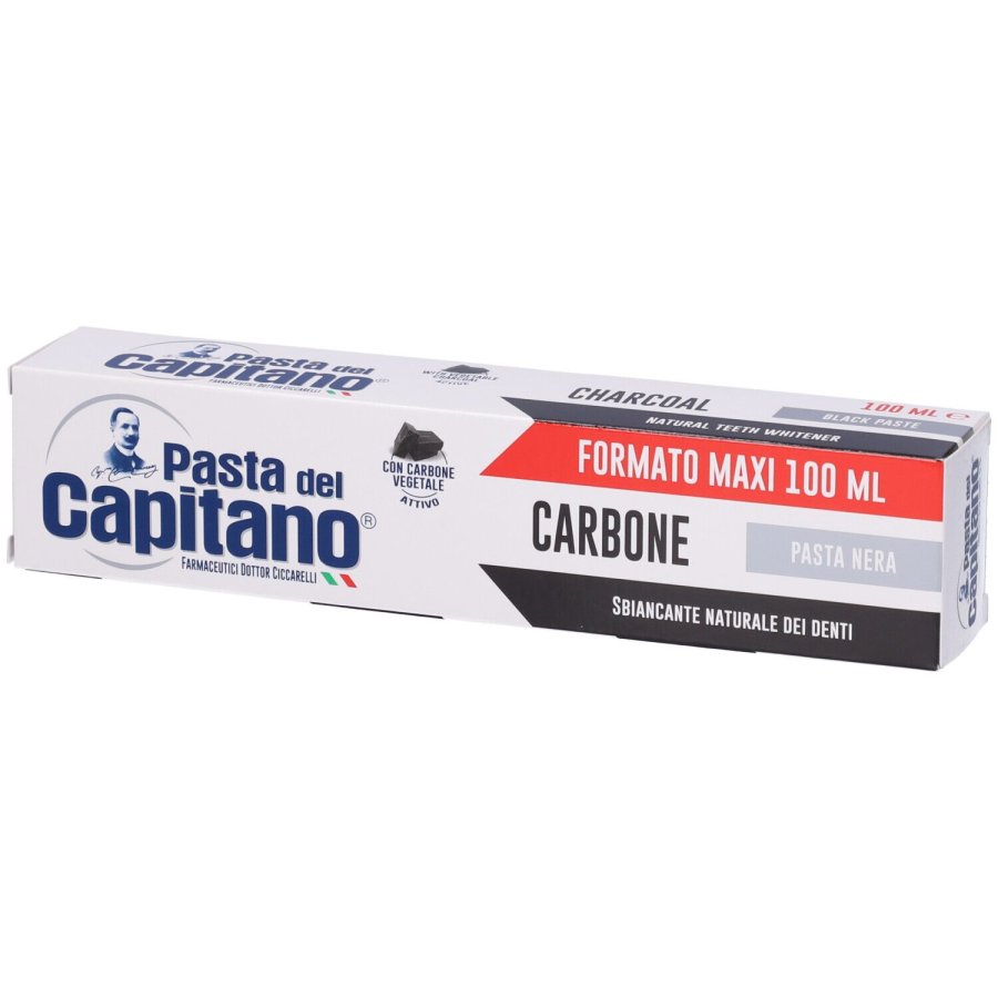 Pasta Del Capitano Dentifricio Carbone Vegetale, 100 ml Pasta Del Capitano Dentifricio Carbone Vegetale, 100 ml