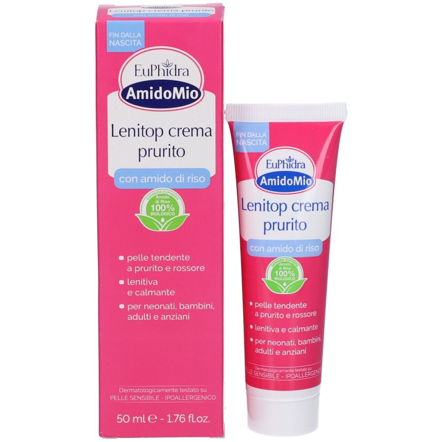 Euphidra AmidoMio, Lenitop Crema Prurito, 50 ml 