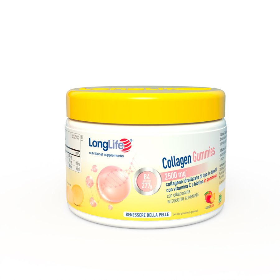LongLife, Collagen Gummies, 84 Gummies 