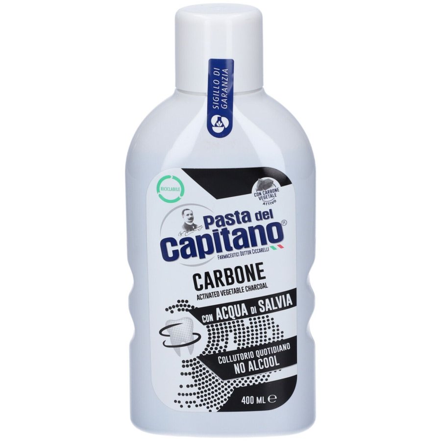 Pasta Del Capitano Collutorio Carbone, 400 ml Pasta Del Capitano Collutorio Carbone, 400 ml