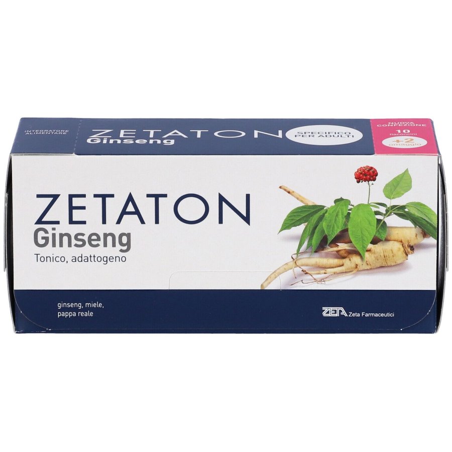 Zetaton Ginseng, 12 Flaconcini