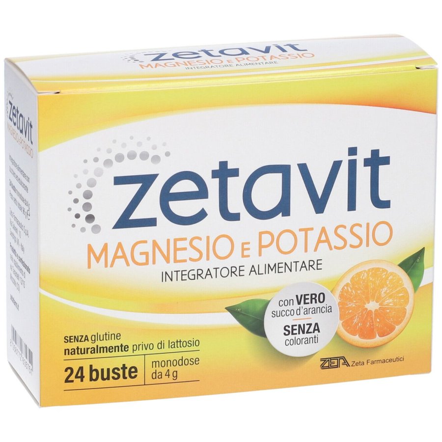Zeta Farmaceutici, Zetavit Magnesio e Potassio, 24 Buste