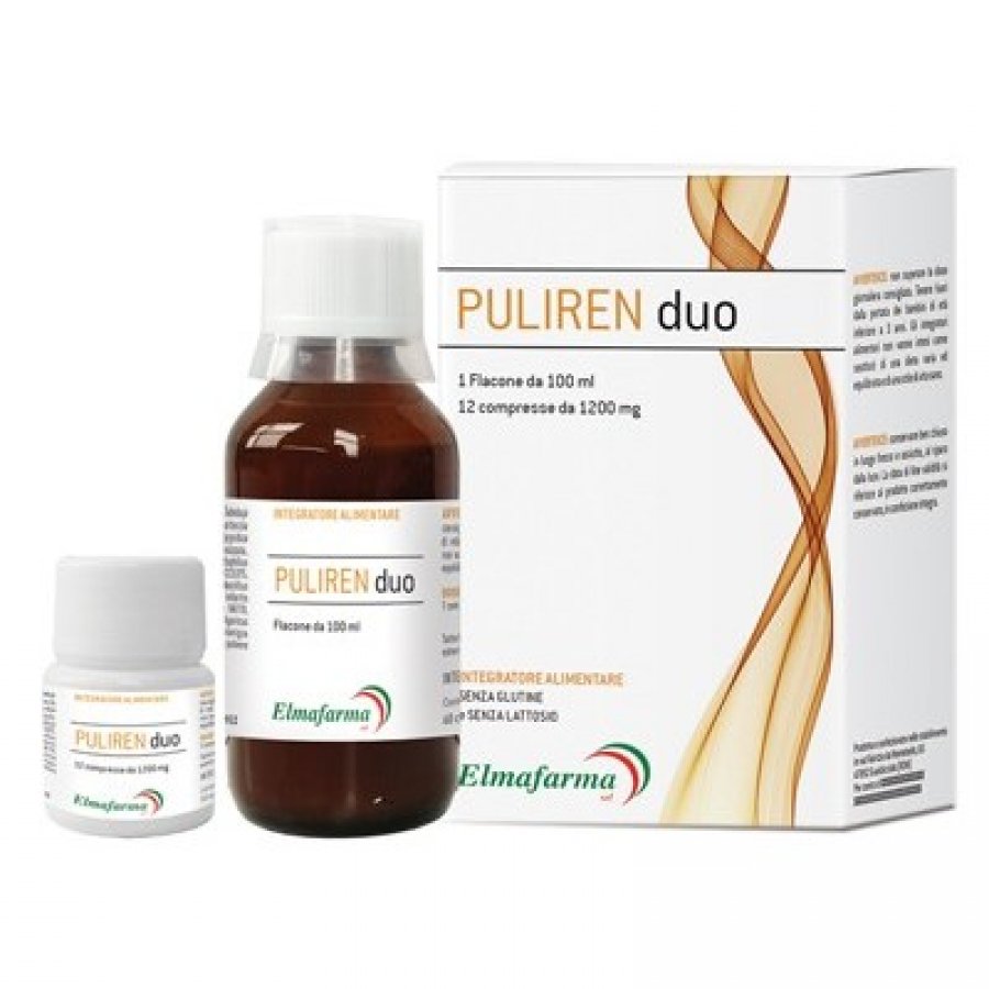ElmaFarma - Puliren Duo 100ml+12 cpr