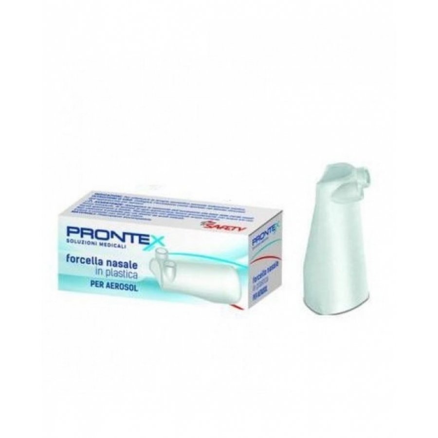 Prontex 2 Accessori in Plastica per Aerosol Rapid 2, 1 Boccaglio + 1 Nasale