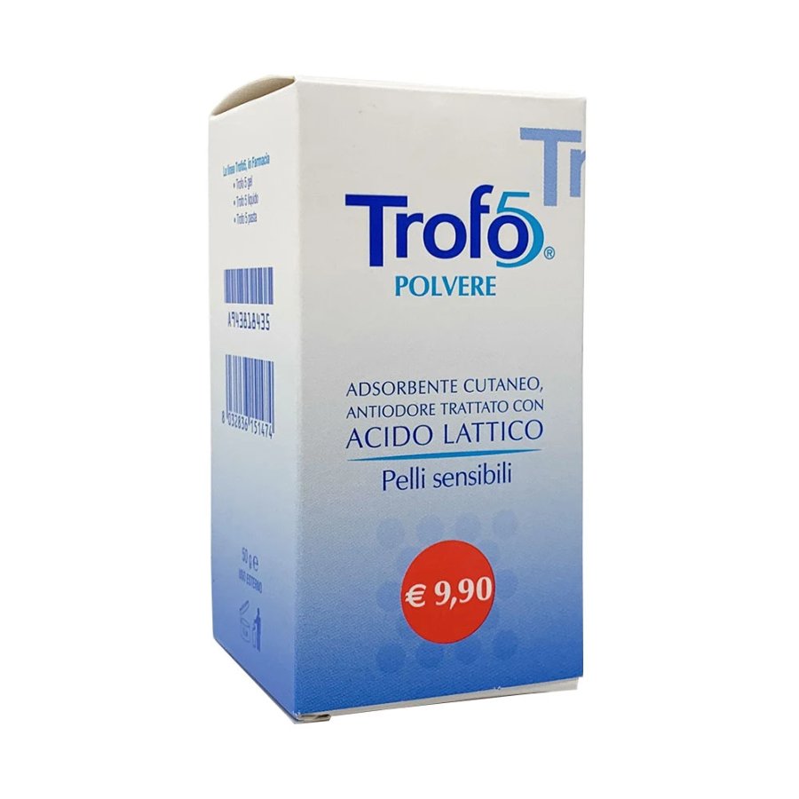 Uniderm, Trofo 5 Polvere Pelli Sensibili, 50 g  