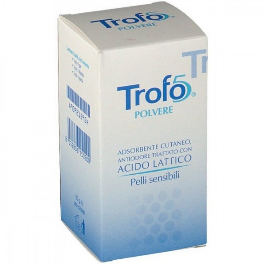 Trofo 5 Polvere Adsorbente Con Acido Lattico 50g Promo