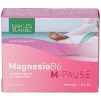 Ligne De Plantes, Magnesio B6 M-Pause, 60 Capsule Ligne De Plantes, Magnesio B6 M-Pause, 60 Capsule