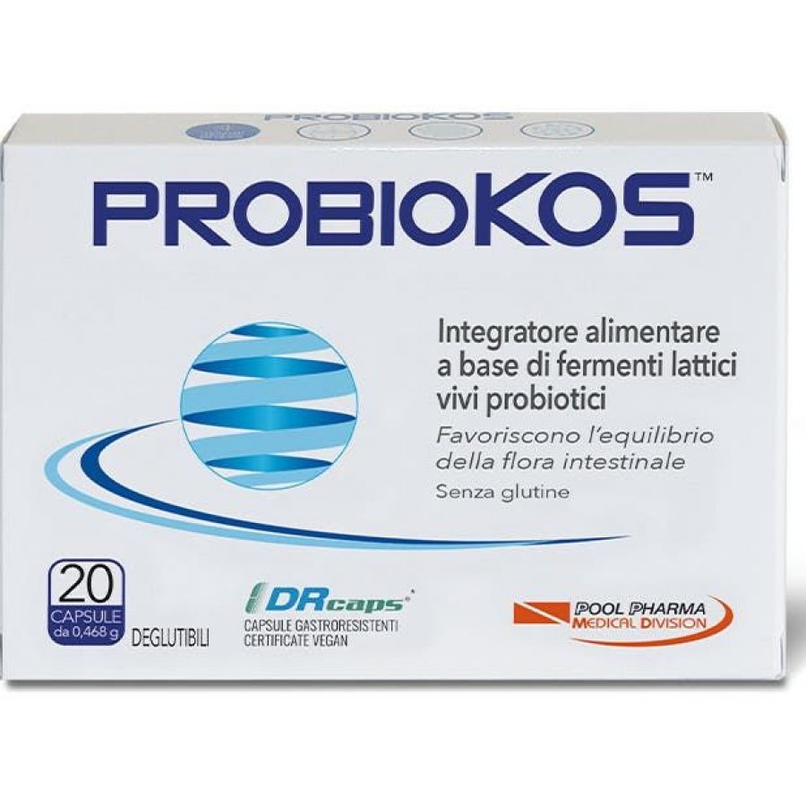 Probiokos Integratore alimentare di fermenti lattici 20 capsule