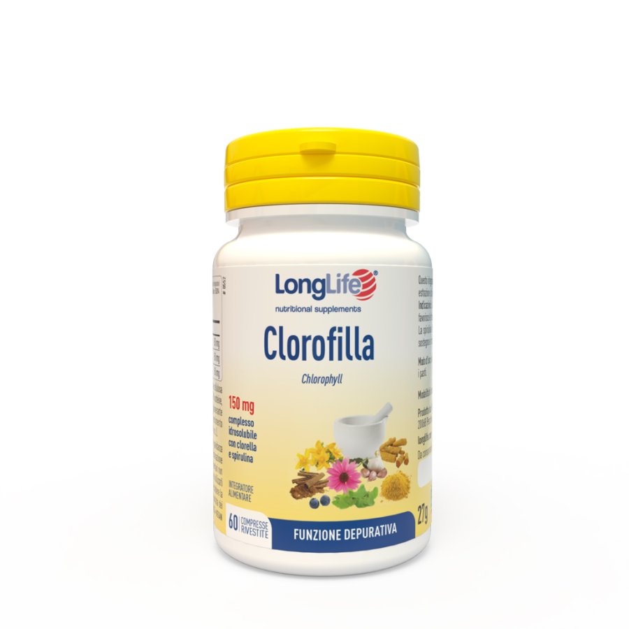 LongLife, Clorofilla, 60 Compresse