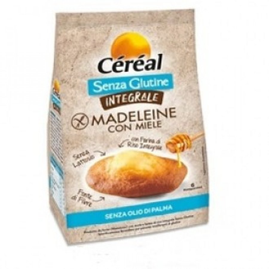 Cereal - Madeleine Integrali Con Miele Senza Glutine 170 g