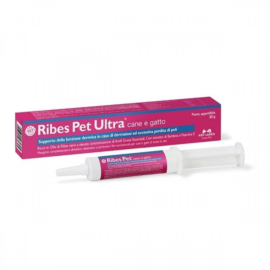 Ribes Pet Ultra Pasta Mangime Complementare Cane e Gatto 30g - Integratore Nutrizionale per Animali Domestici