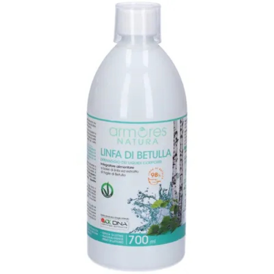 Armores Natura Linfa di Betulla 700 ml – Integratore Naturale Drenante e Depurativo