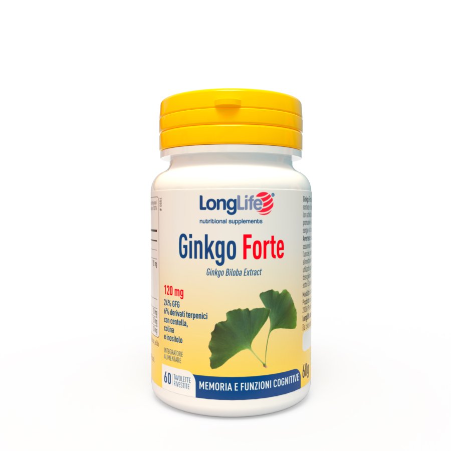 LongLife, Ginkgo Forte, 60 Tavolette 