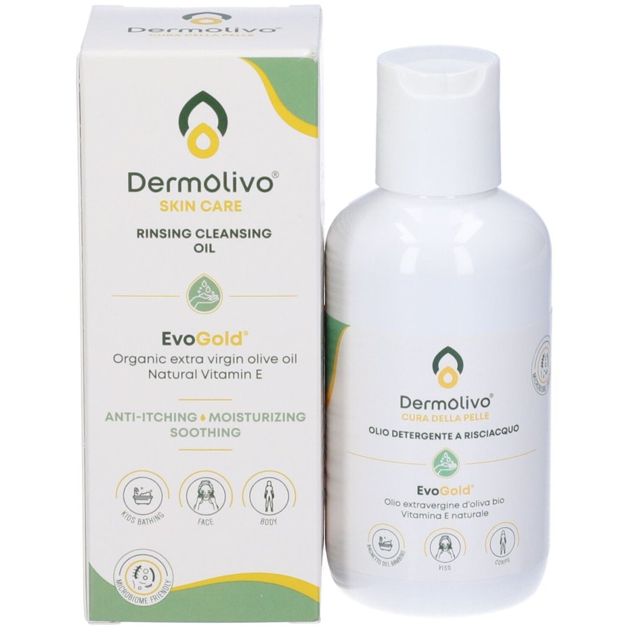 Dermolivo Detergente a Risciacquo in Olio, 150 ml Dermolivo Detergente a Risciacquo in Olio, 150 ml