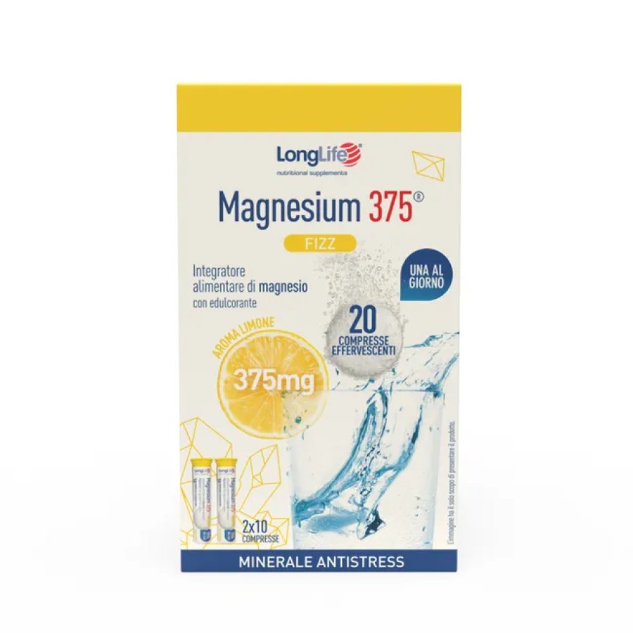 Phoenix Longlife, Magnesium 375 Fizz, 20 Compresse 