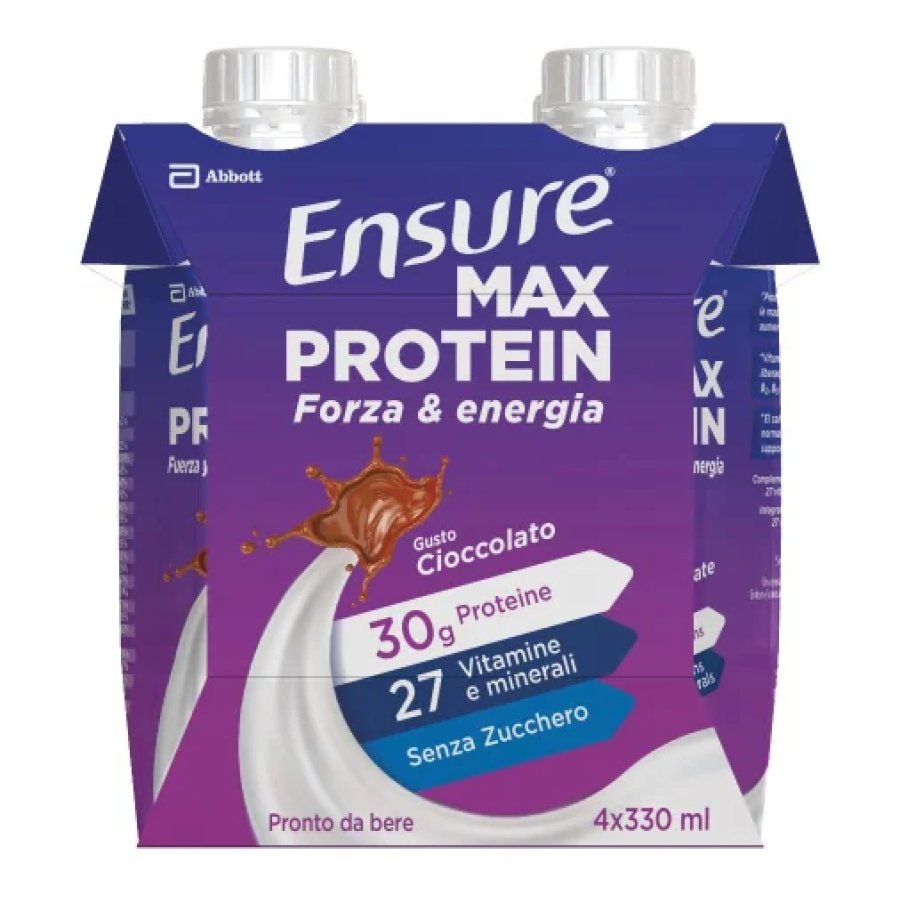 Abbott, Ensure Max Protein, 4 x 330 ml 
