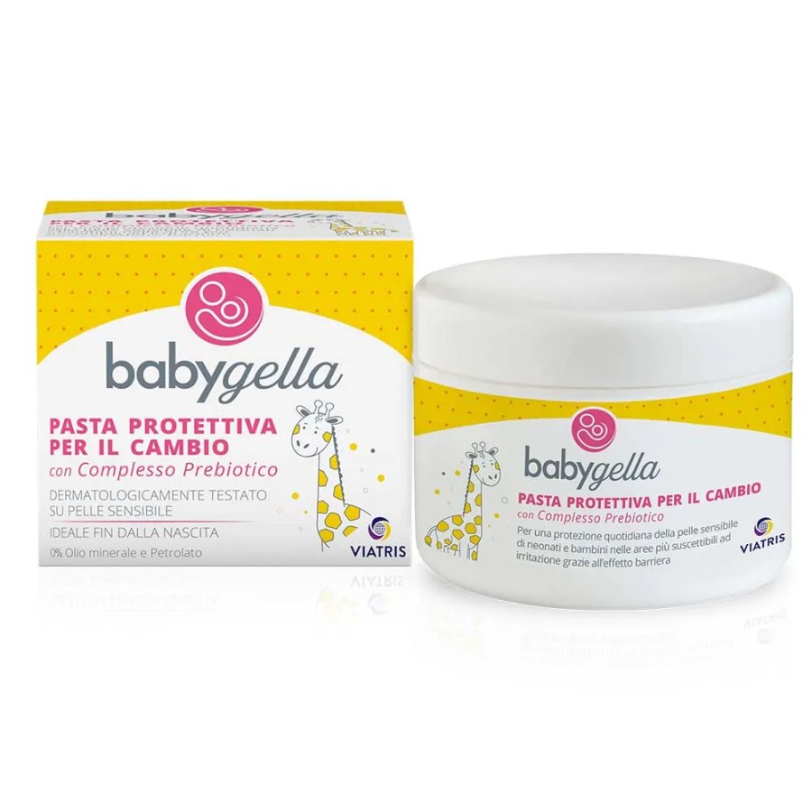 Babygella Prebiotic Pasta Protettiva per il Cambio, 150 ml