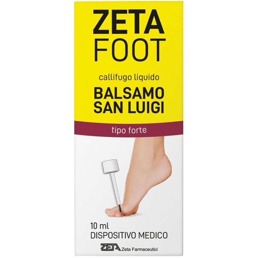 ZetaFoot Callifugo Liquido Balsamo San Luigi, 10 ml