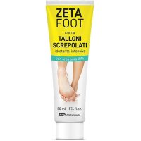 Zeta Foot Crema Idratante per Talloni Screpolati 50ml - Trattamento per la Cura dei Piedi Secchi e Screpolati