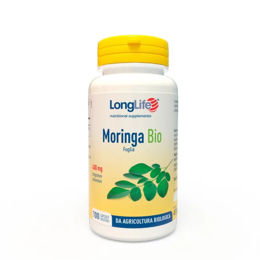 LongLife, Moringa Bio, 100 capsule