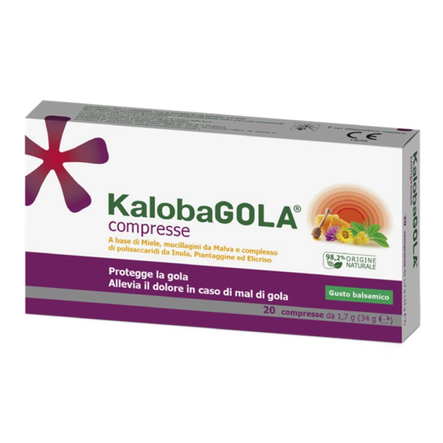 KalobaGOLA, 20 Compresse Gusto Balsamico