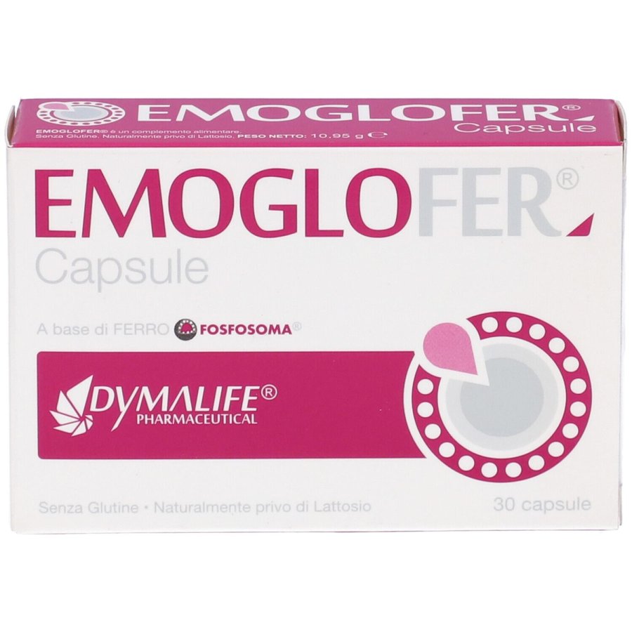 Dymalife Pharmaceutical, Emoglofer, 30 Capsule