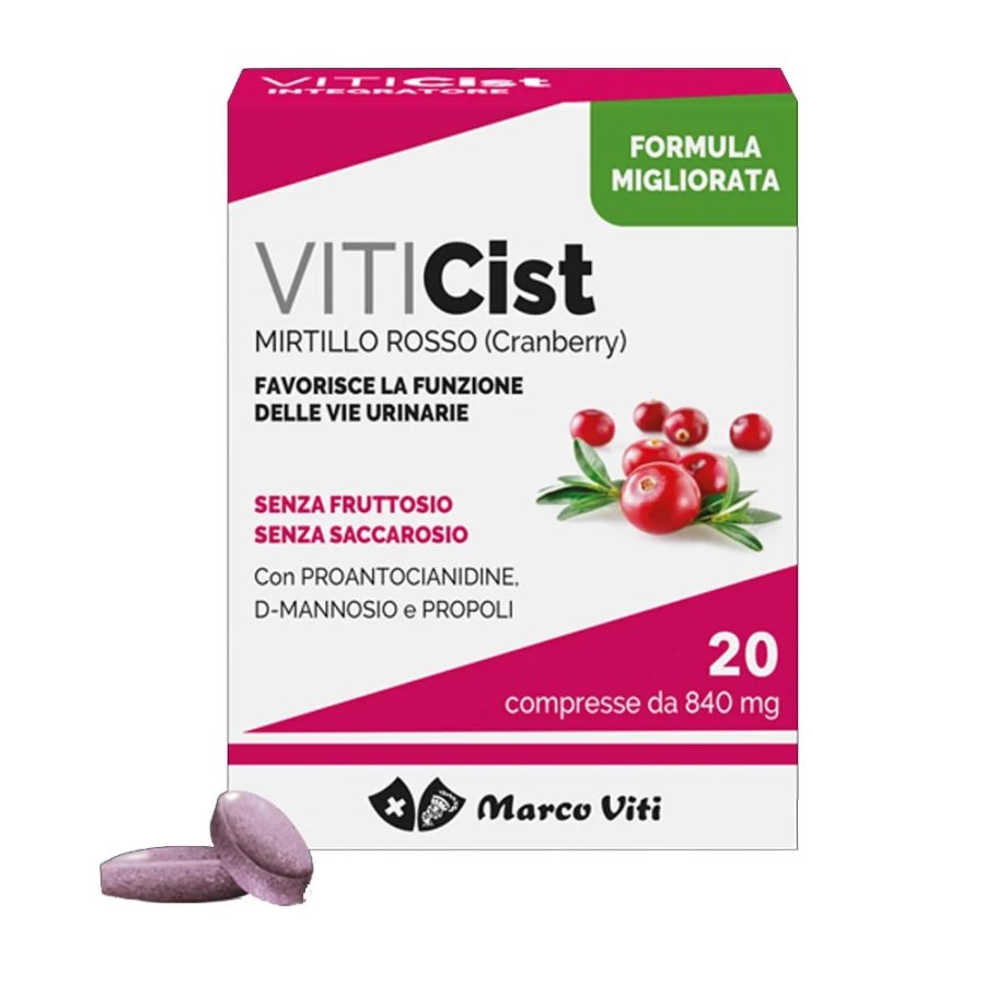 Marco Viti, VitiCist Mirtillo Rosso, 20 Compresse