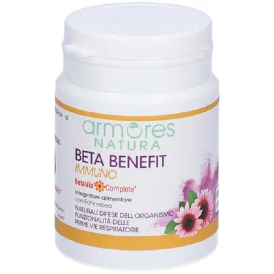 Armores Beta Benefit Immuno 40 Compresse – Difese Immunitarie e Vie Respiratorie