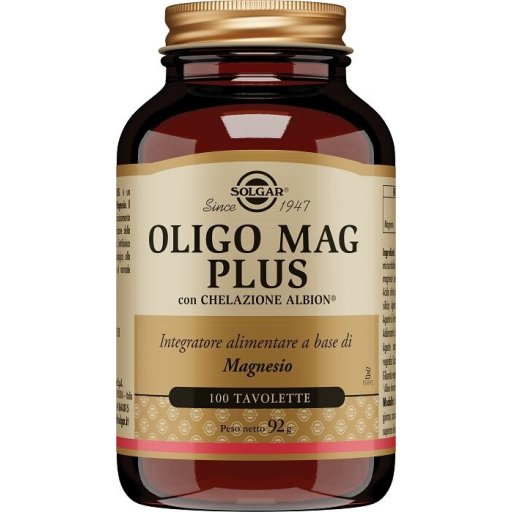 Solgar, Oligo Mag Plus, 100 Tavolette