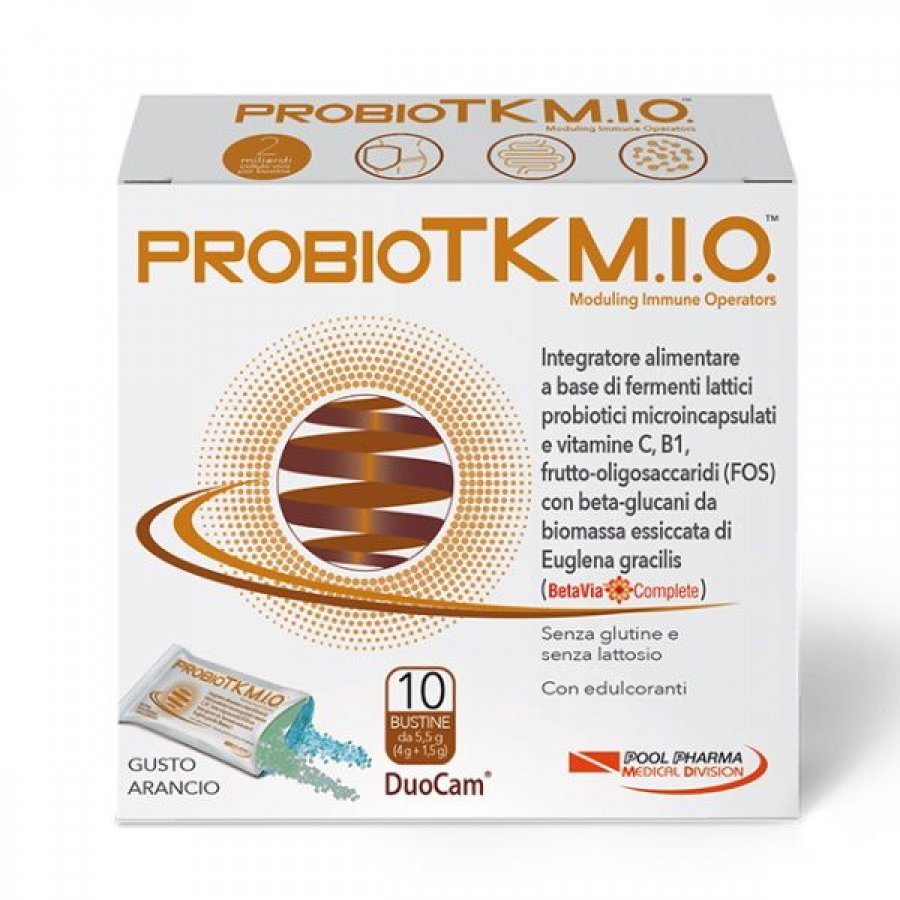 Probiotk M.I.O Integratore Di Fermenti Lattici Probiotici Microincapsulati 10 bustine