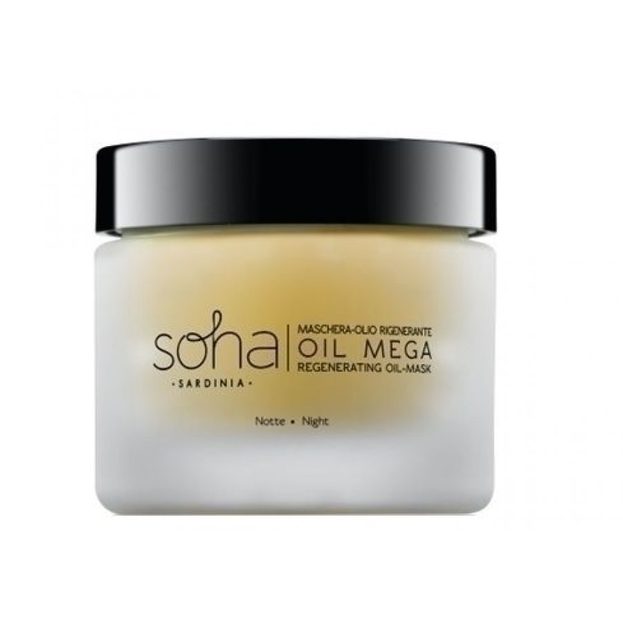 Soha Maschera Olio Notte Rigenerante Oil Mega 50 ml