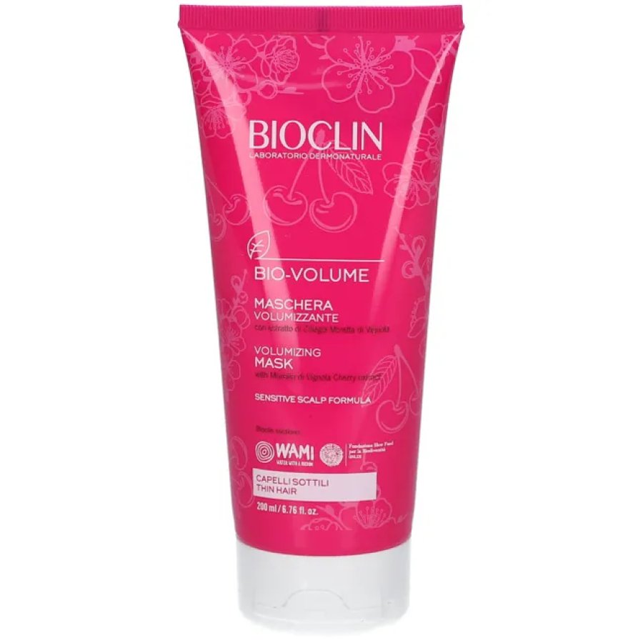 Bioclin Bio Volume - Maschera Volumizzante Capelli Sottili Cute Sensibile, 200ml