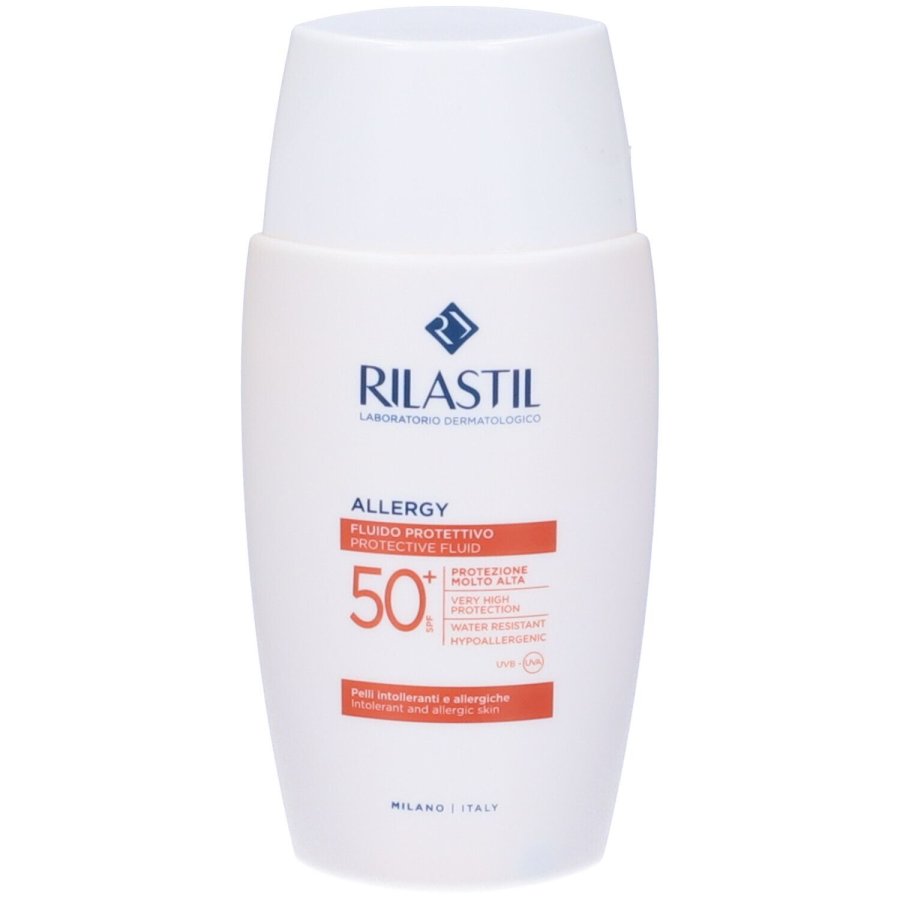 Rilastil, Allergy SPF 50+ Fluido protettivo, 50 ml