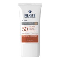 Rilastil D Clar Crema Uniformante Solare Colorata SPF 50+ Viso Medium Color 40ml