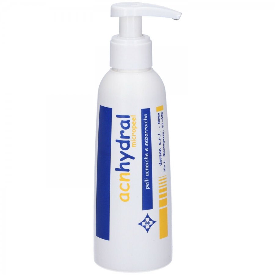 Dorsan Acnhydral Micropeel Contro l'Acne 200ml - Trattamento Esfoliante per Pelle Acneica