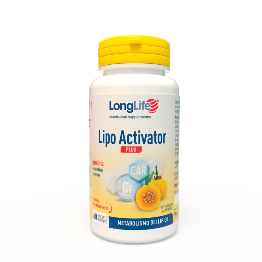 LongLife, Lipo Activator Plus, 60 Tavolette 