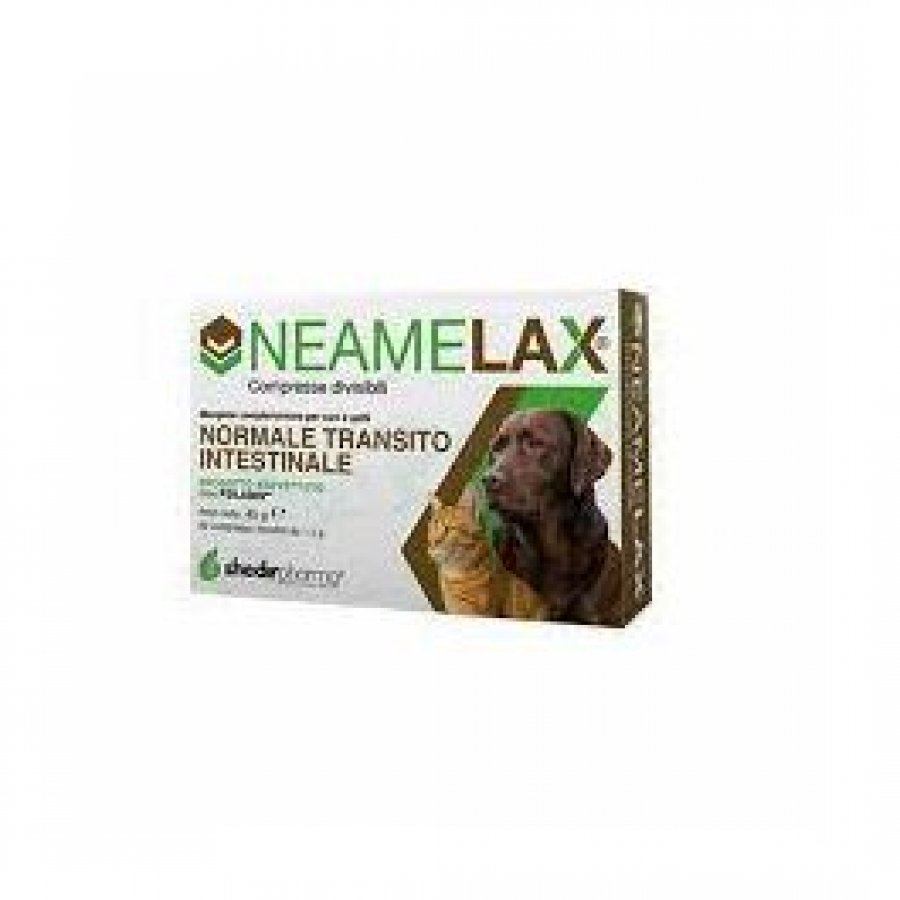 Naemelax Transito Intestinale per Cani e Gatti 30 Compresse - Integratore Naturale per la Salute Digestiva dei Tuoi Animali