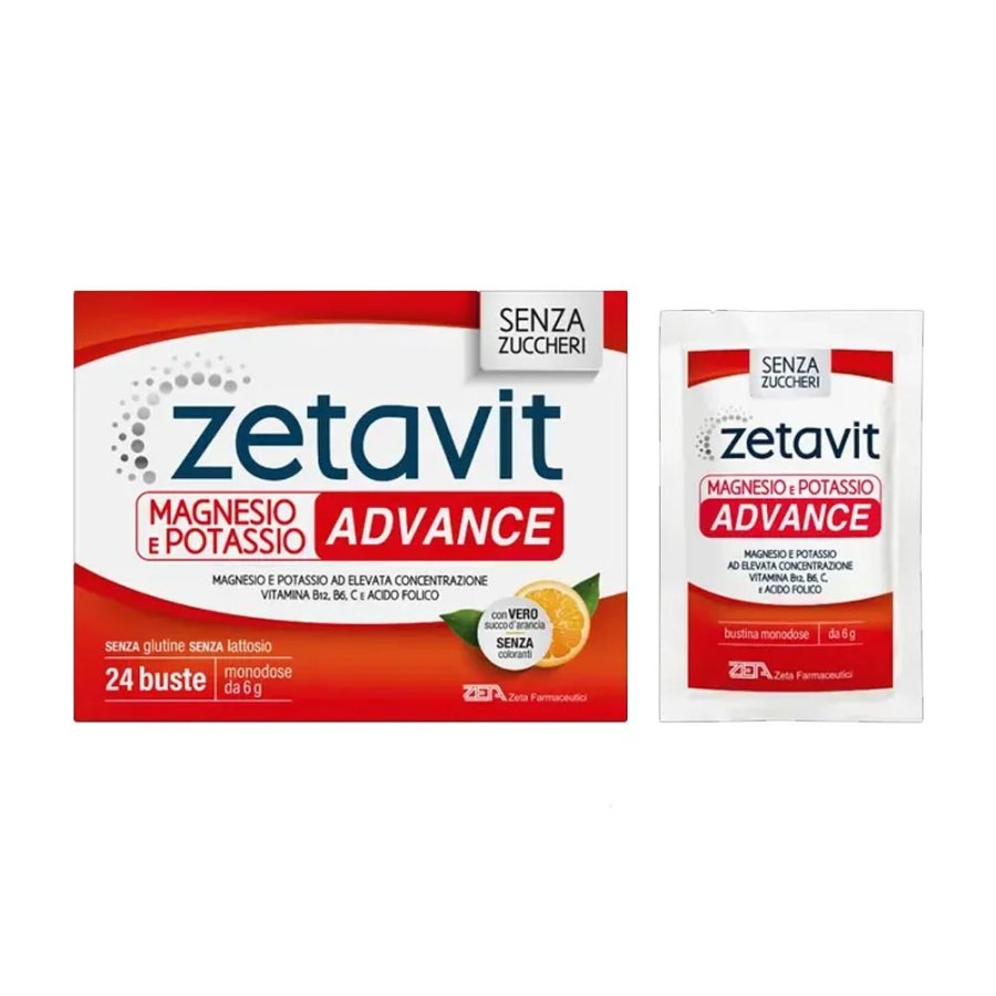 Zeta Farmaceutici, Zetavit Advance Magnesio e Potassio, 24 buste