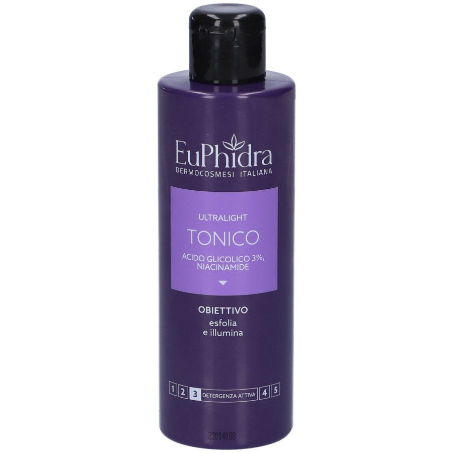 Euphidra, Ultralight Tonico Acido Glicolico, 200 ml