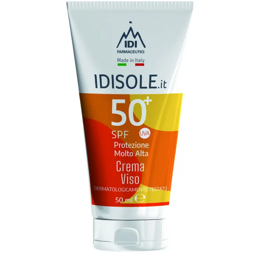 Idisole-IT Protezione Solare Molto Alta SPF 50+ Crema Viso 50 ml