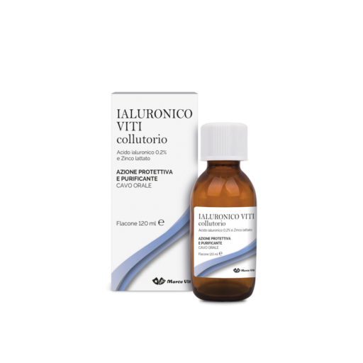 Ialuronico Viti Collutorio 120ml - Igiene Orale Avanzata per Gengive e Denti Sani