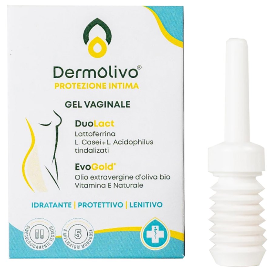 Dermolivo Gel Vaginale, 5 flaconi monodose da 3 ml Dermolivo Gel Vaginale, 5 flaconi monodose da 3 ml