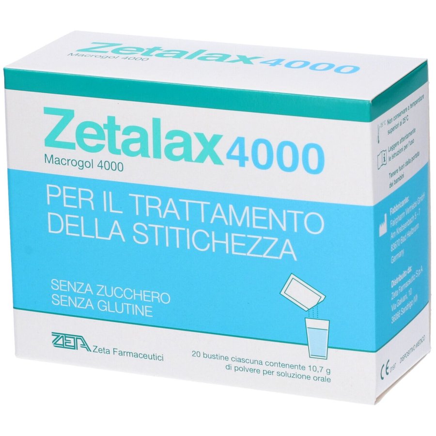 Zeta Farmaceutici, Zetalax 4000, 20 Bustine