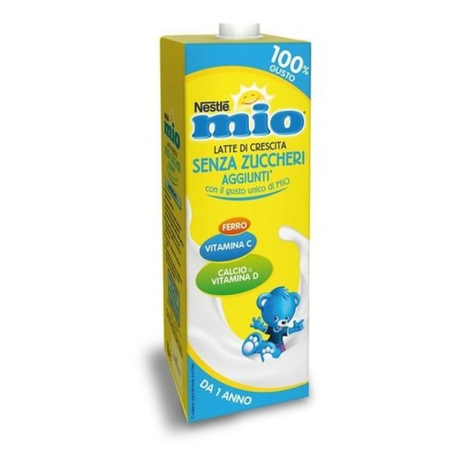 Nestlé Mio Latte Crescita Senza Zuccheri Aggiunti 1L - Latte per Bambini