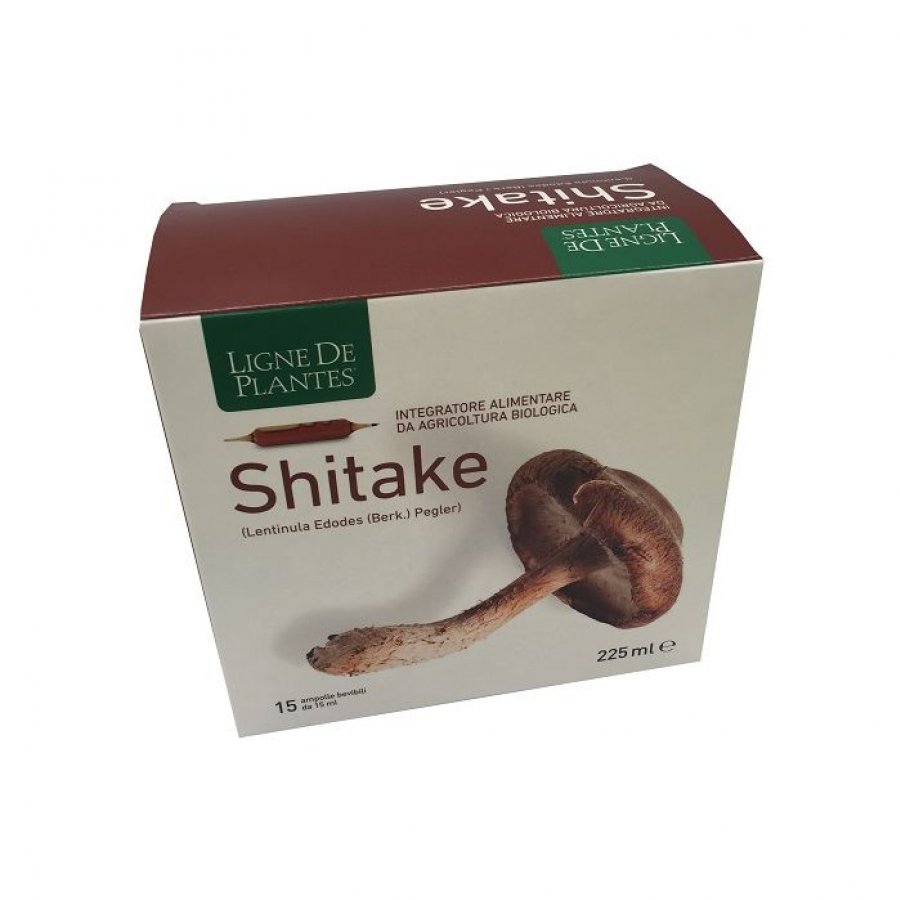 Shiitake BIO - Integratore Alimentare Funghi Shiitake Biologici - 15 Ampolle