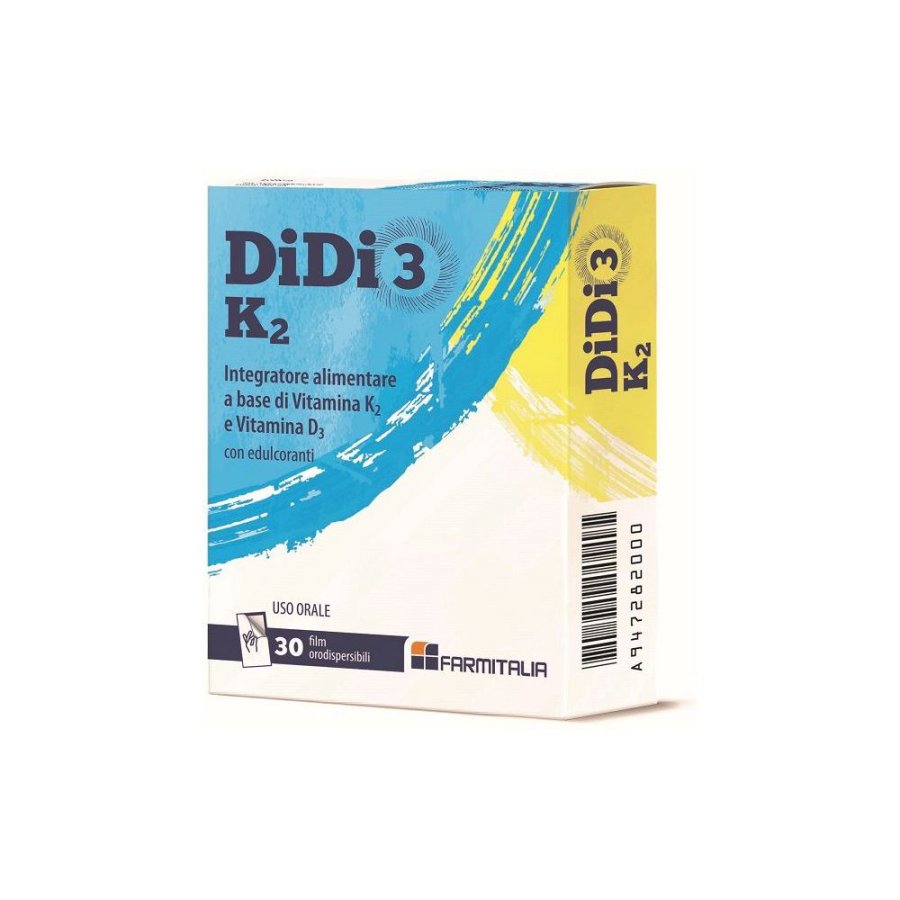 Didi3 K2, 30 Film Orodispersibili Didi3 K2, 30 Film Orodispersibili
